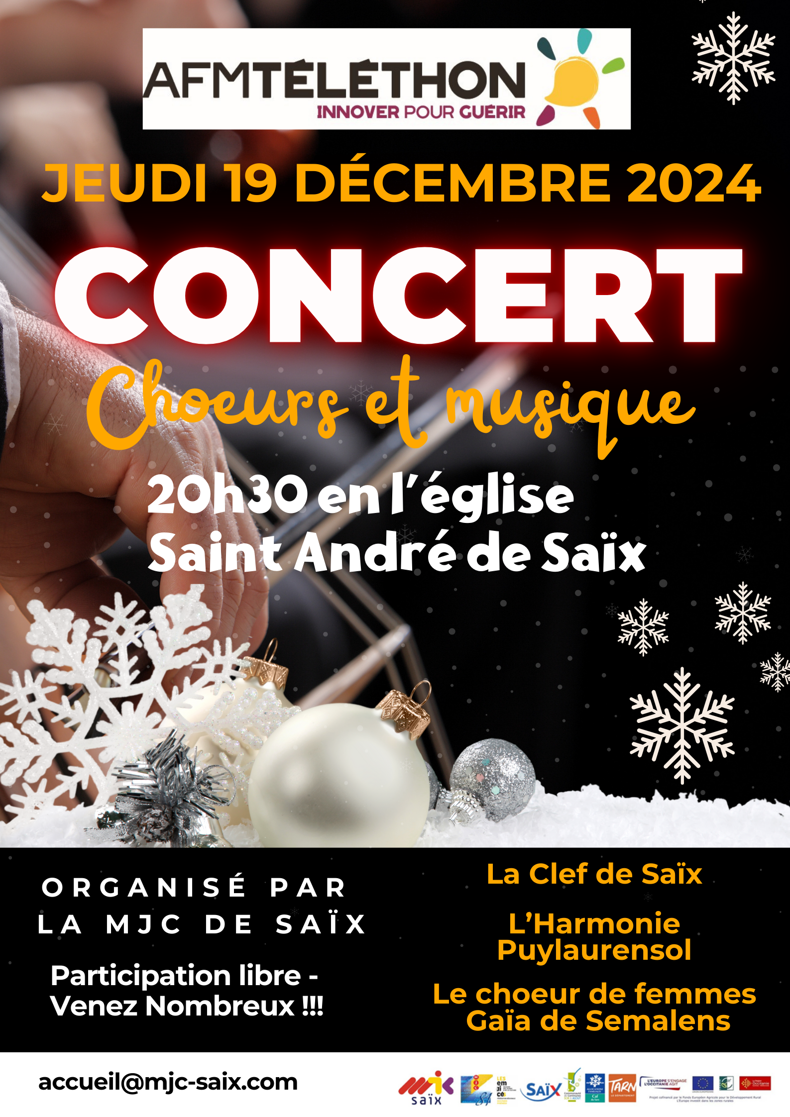 Concert Tarn Téléthon